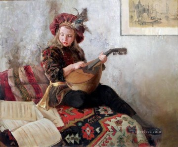 Impresionismo Painting - Niña bonita NM Tayikistán 20 Impresionista
